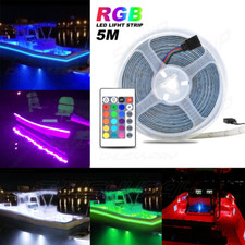 Wireless Waterproof LED Strip Light 16ft For Boat / Truck / Car/ Suv / Rv RGB