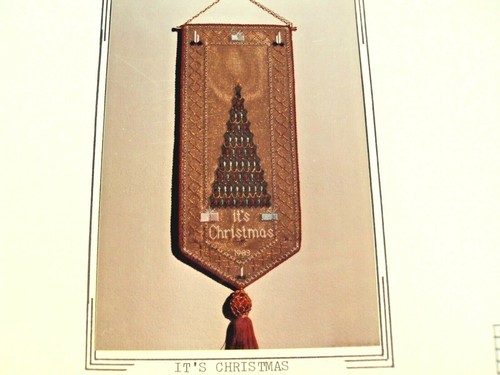 Needlepoint Chart Original Jan Anderson Its Christmas Rust Stains by Staples
