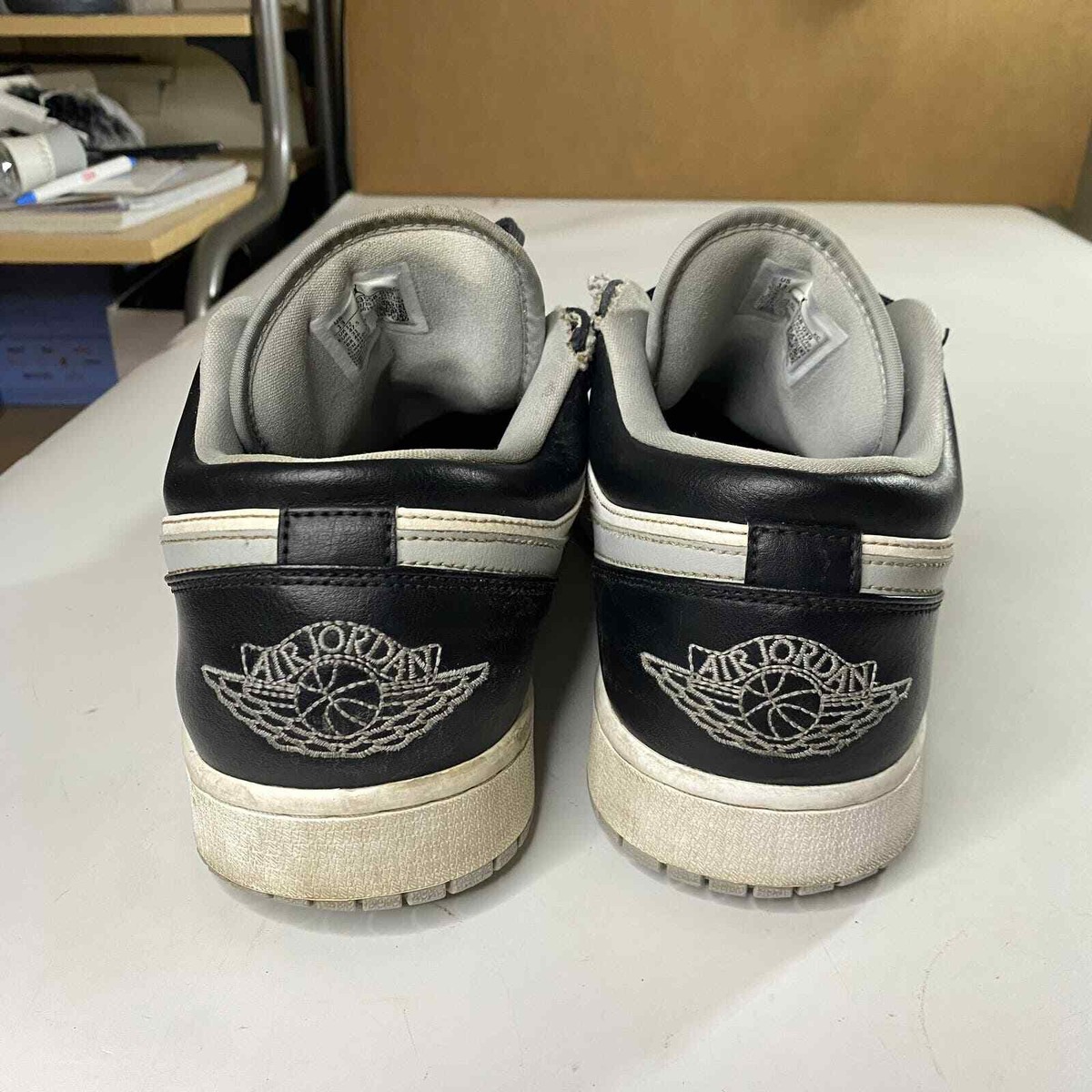NIKE AIR JORDAN 1 RETRO LOW SMOKE GREY Sneakers Shoes 13 | eBay