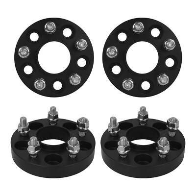 4pcs 1'' 5x110 HubCentric Wheel Spacers 12x1.5 Studs for Chevrolet HHR 2006-2011