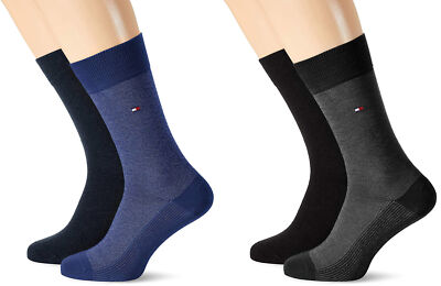 2 - 8 Paar Tommy Hilfiger Herren Bussines Socken Bird Eye zum Top-Preis