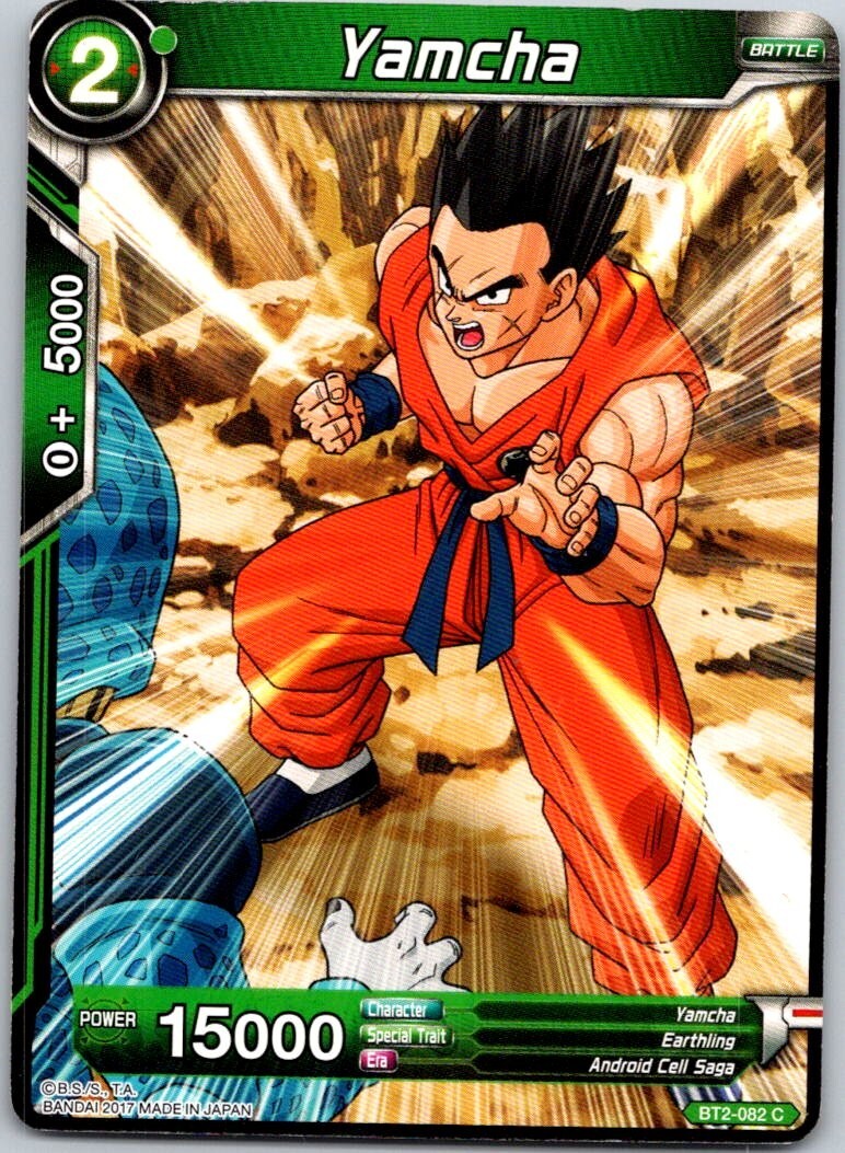 Dragonball Z Super Yamcha - BT2-082 CCG TCG Free Shipping! | eBay