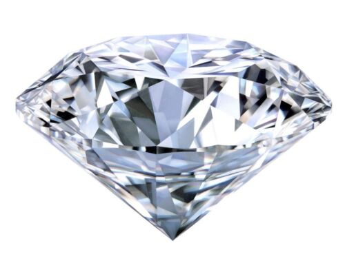 0,09 carati 9 punti Pt diamante rotondo brillante taglio completo naturale pietra sciolta SI G - Foto 1 di 1