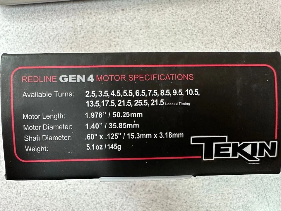 Tekin RSX Pro Sensored Brushless ESC/Gen4 Motor Combo (7.5T) TEKTT2801 - Image 3 of 4