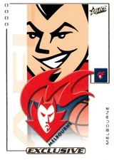 2002 MELBOURNE DEMONS AFL Card CLUB LOGO Exclusive
