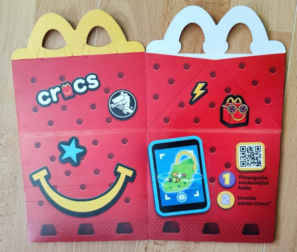 McDonalds Happy Meal BOX CROCS | eBay