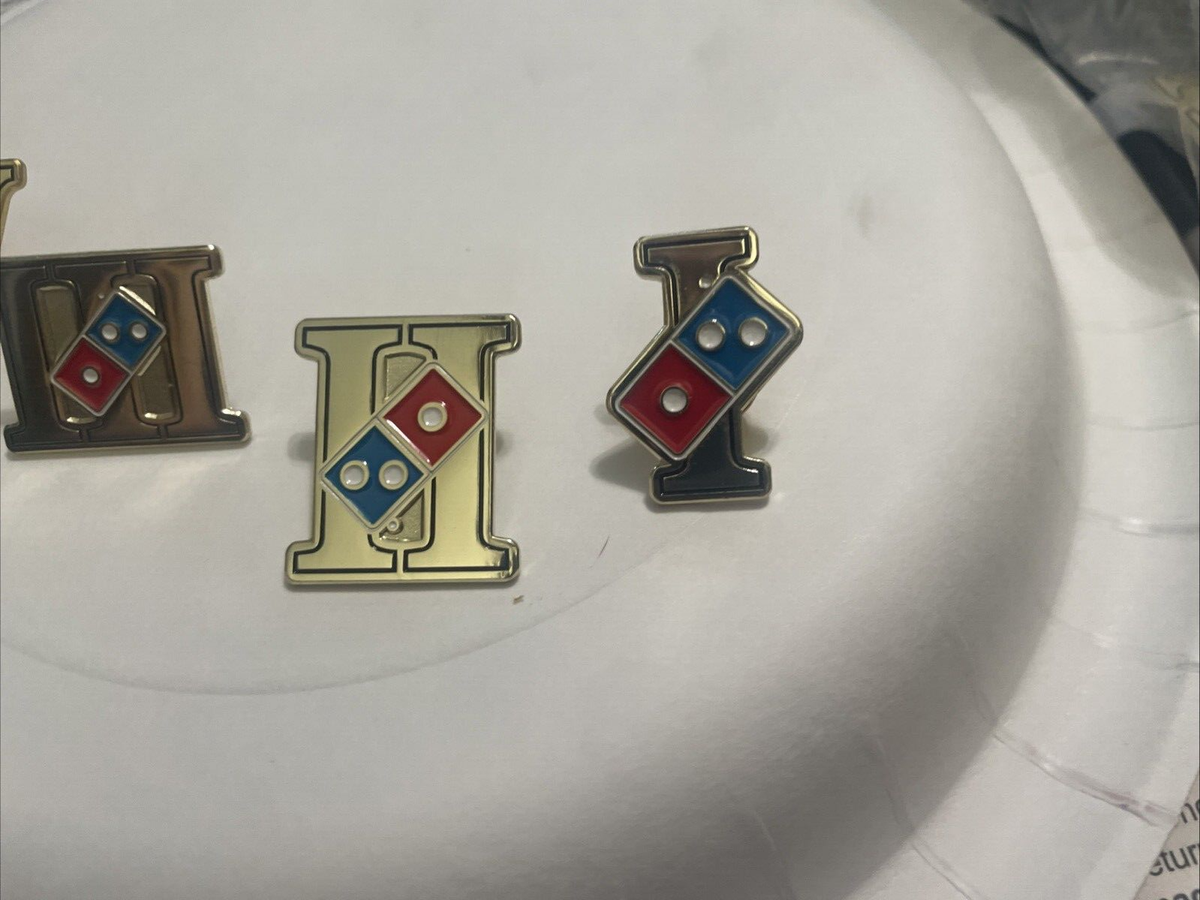 ドミノピザ dominospizza ピンバッジ　レア DOMINO'S PIZZA 🍕 PIN'S- ALL FOUR MANAGER'S LEVEL'S | eBay