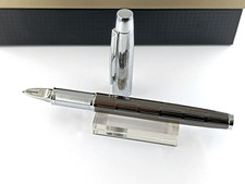 Parker Premium IM Stylo style Plume 5th Chrome Élégant Luxe Neuf avec Recharge