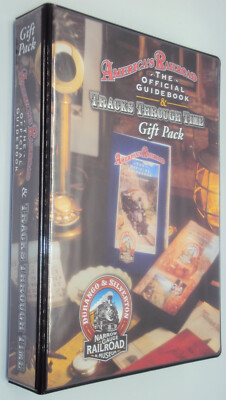 AMERICA'S RAILROAD THE OFFICIAL GUIDEBOOK & TRACKS TROUGH TIME DVD Gift Pack 