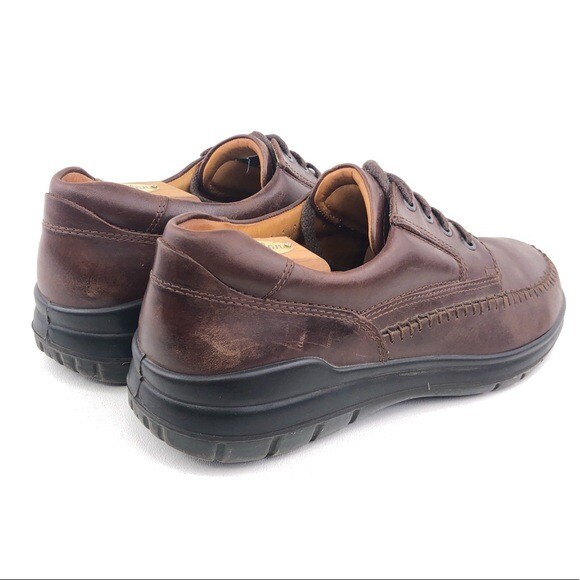 Ecco Fusion II Brown Leather Tie Moc Toe Oxfords EUR 45 Ecco | Shoes | Ecco Size 45 1 Fusion Ii Moc Toe Tie Cocoa  main image 2