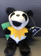 Grateful Dead Bean Dancing Bear Plush 7  Collectible Liquid Blue 1992 China Cat