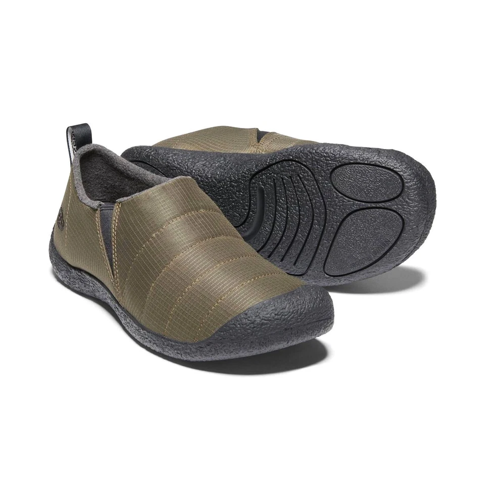 Keen Men Howser II Hausschuhe Hüttenschuhe gefüttert dark oliv / black - Bild 4 von 4