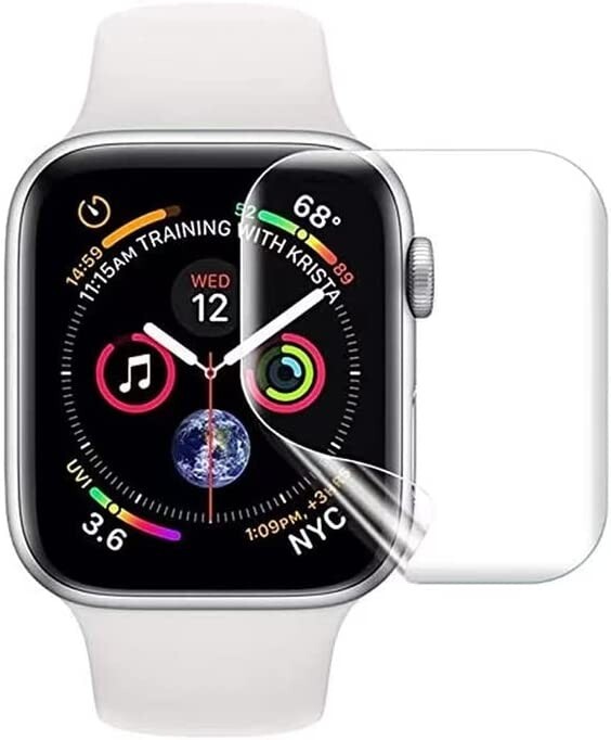 Screen Protector Compatible with Apple Watch Series 6 SE Series 5 Series 4 40MM-image