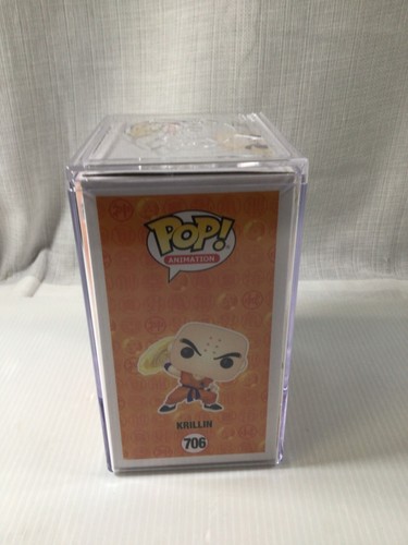FUNKO POP Dragonballz Krillin BRIAN BEACOCK SIGNED #706 BECKETT COA - Picture 4 of 6