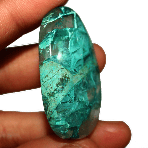 15.4g Natural Malachite Chrysocolla Quartz Rare Collectible Gem Mineral Crystal - Picture 10 of 13