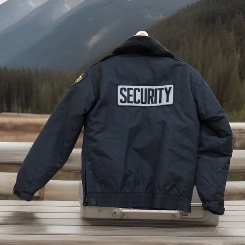 Chaqueta de bombardero de seguridad edición especial Call of Duty Frontline leer policía