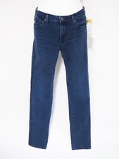 Adriano Goldschmied Blue Dark Wash Prima Cigarette Skinny Jeans, Size 27