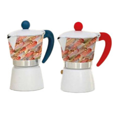 Caffettiera cuoridipinto diam.7xh.13 2.ass cuorematto 2024 bomboniera idea regal