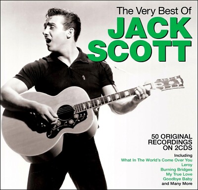 JACK SCOTT * 50 Greatest Hits * NEW  2-CD SET * All Original Recordings