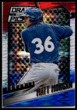 Panini Prizm #32 Matt Morgan Prizms Red White and Blue Pulsar