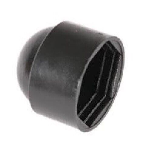 1200x M20 (30MM) NUT & BOLT COVER CAP, BLACK PLASTIC POLYETHYLENE