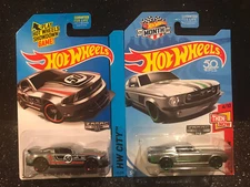 Hot Wheels~2014 & 2018~Ford~ZAMAC~’12 Mustang Boss 302 Laguna Seca~’67 Mustang