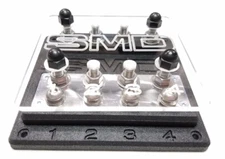 Steve Meade SMD 4 Spot Quad - XL - ANL Fuse Holder Heavy Duty Distribution Block