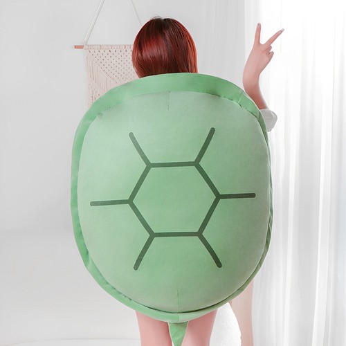 Wearable Turtle Shell Pillows Plush Pillow Funny Creative Tortoise^-^ - Picture 4 of 8