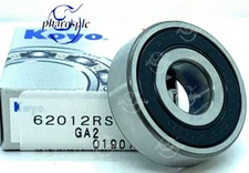 KOYO 6201 2RS C3 DEEP GROOVE BALL BEARING, RUBBER SEALED 12x32x10 mm