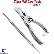Toenail Clipper Cutter Pedicure Nail File Cantilever Podiatrist Ingrown Thick
