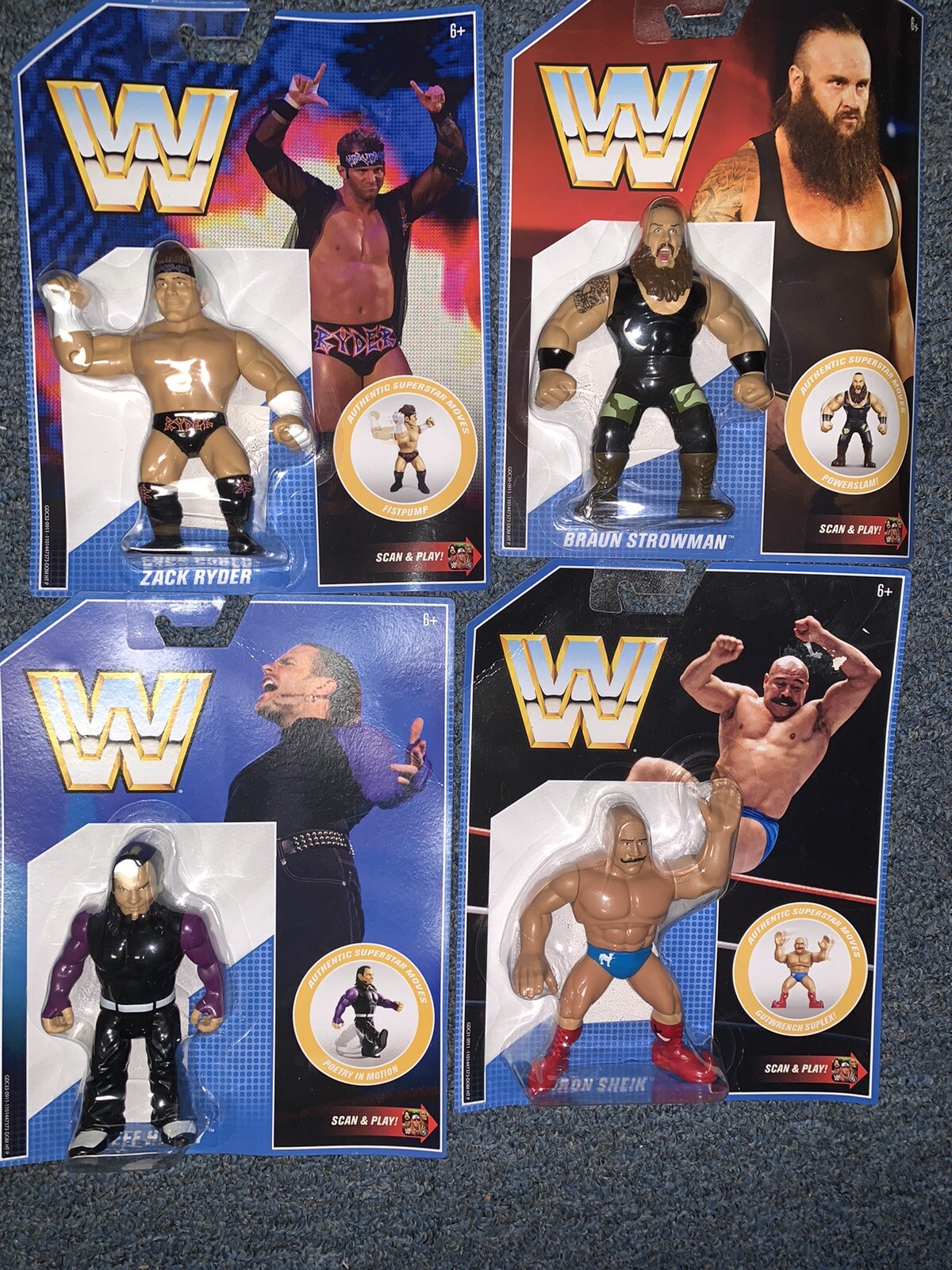 wwe mattel retro series 8