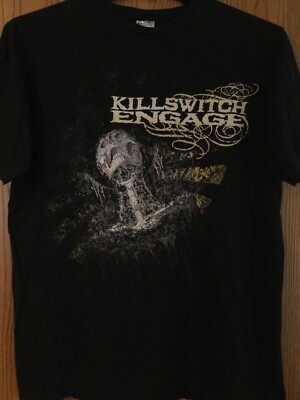 Killswitch Engage - Black Shirt - XL - 4 Pinholes At Lower Front - Sportswear