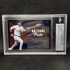 1/1! 🚨2021 Leaf Metal National Black Roberto Campos Auto Detroit Tigers Rookie