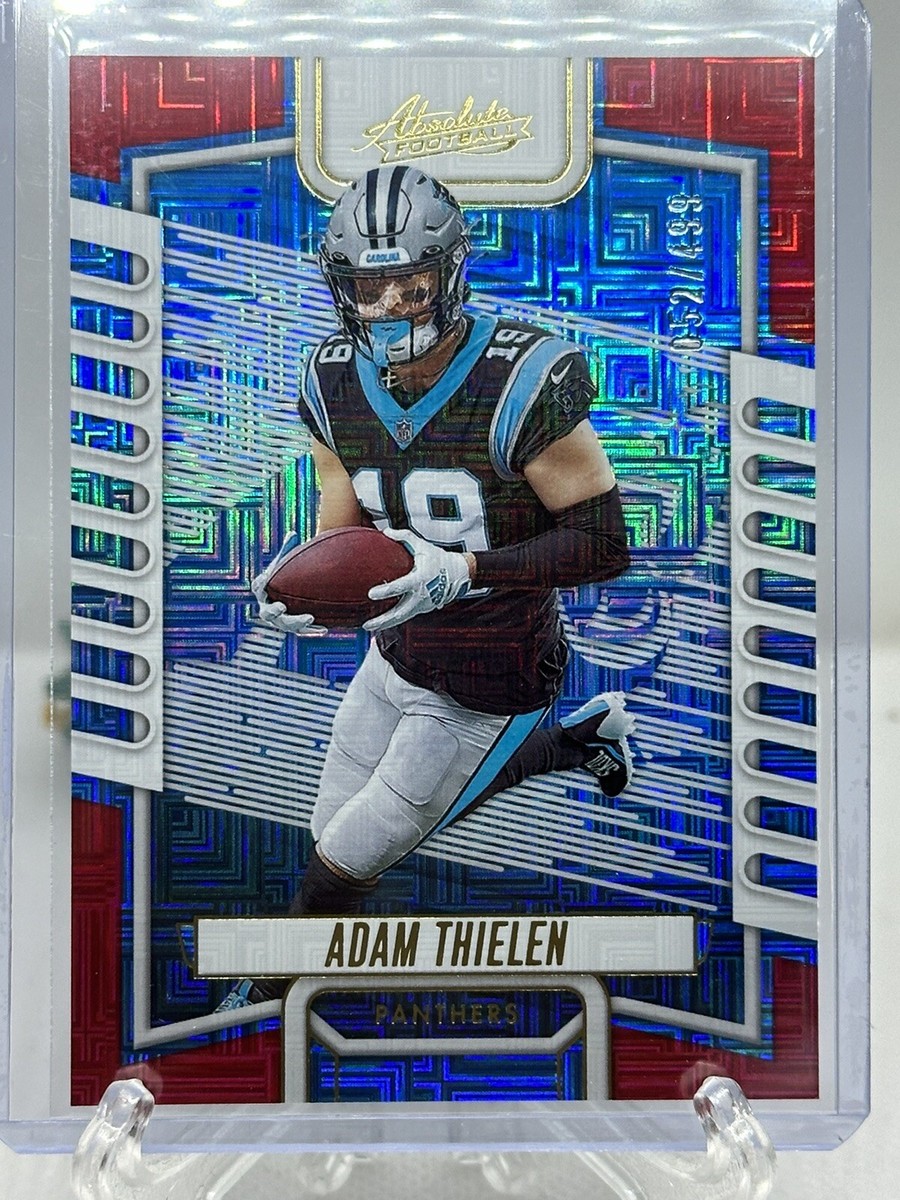 2023 Absolute Adam Thielen #73 Red Squares /499 Panthers | eBay