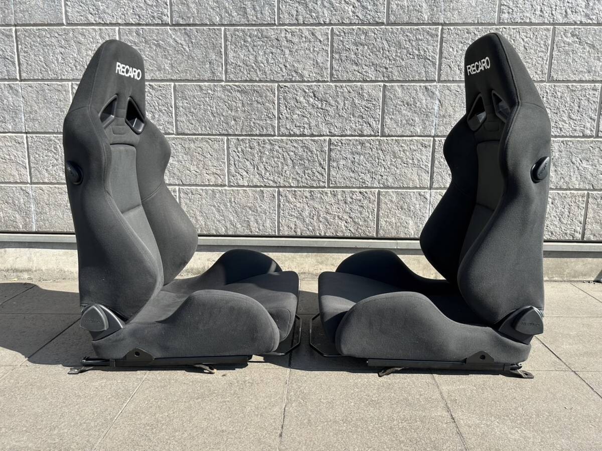 RECARO SR-7 KK100 BK fabric Bucket Seat With Headrest | Black