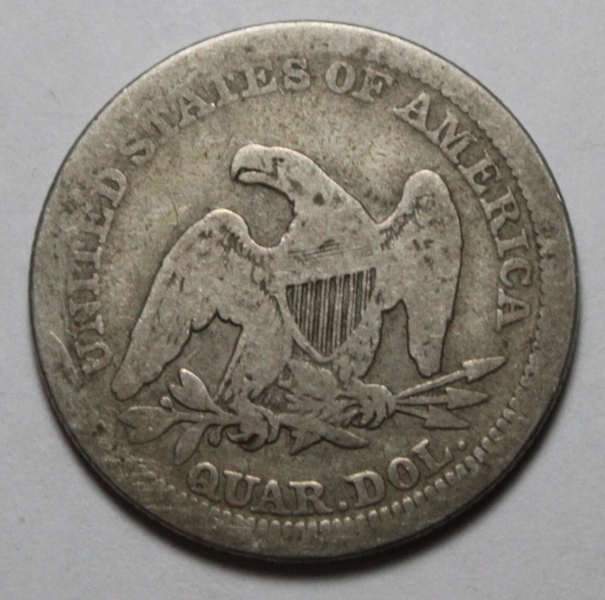 A1S5Q7ページ 1854 Seated Quarter PH231 | eBay