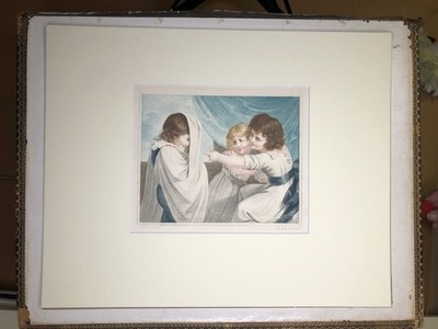 1794 ''A Ghost''  Luigi Schiavonetti after Richard Westall