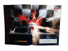 Vintage 1991 Marlboro Formula One Racing Print Ad Three Page Uncut