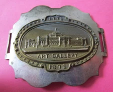 1876 CENTENNIAL EXHIBITION, PHILADELPHIA - Original Art Gallery Buckle