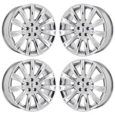 Llantas Lincoln MKS PVD cromadas brillantes de 20" llantas C de fábrica OEM 3764 Exchange 200...