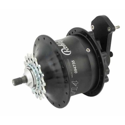 Rohloff Speedhub 500/14 TS, OEM1, Bolt-On, Disc, 36h, Black