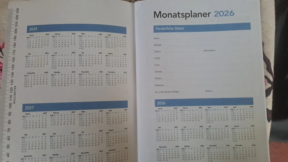 Adler Teamwork Monatsplaner 2026 - Bild 3 von 4