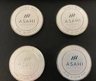 Lot of 4 - 1 Ounce 999 Fine Silver Rounds - Asahi Refining Mint