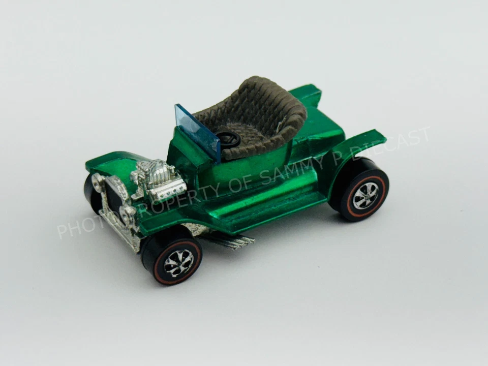 Interior oscuro Hot Wheels Redline HOT HEAP verde HK muy bonito!! Foto 2 de 4