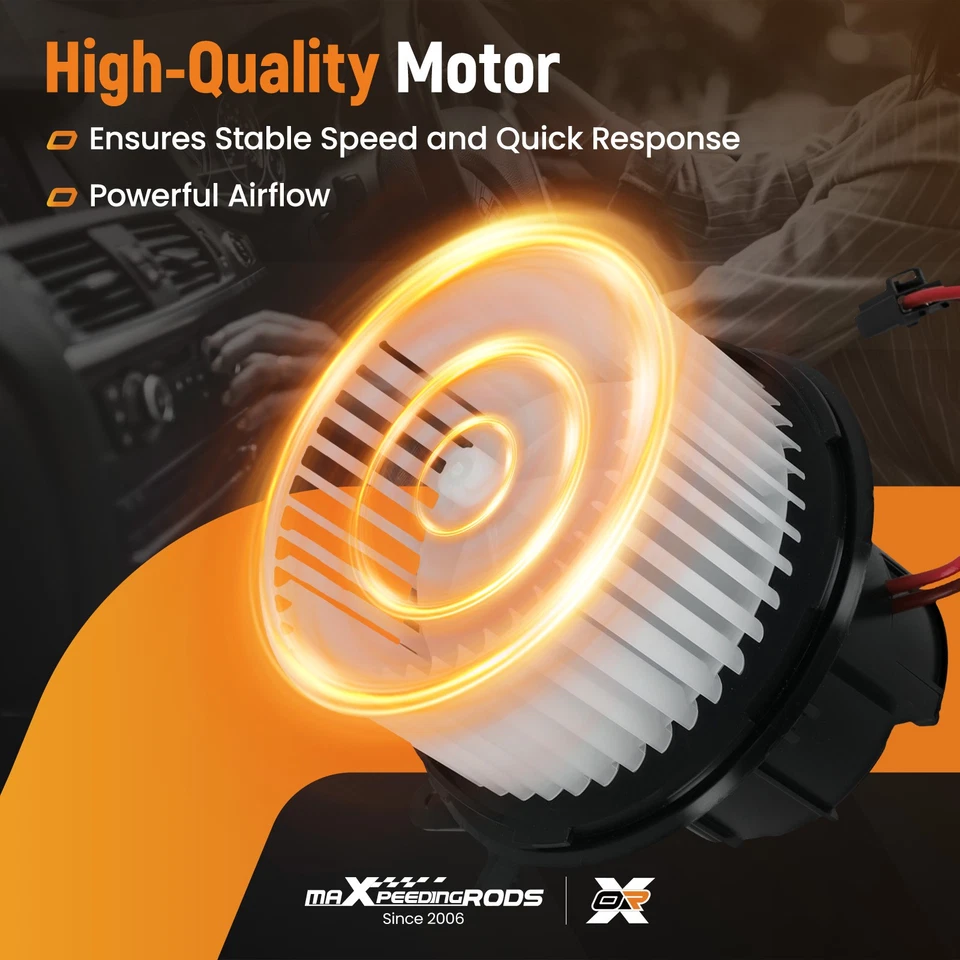 HVAC Blower Motor w/ Wheel For Mercedes-Benz E400 E500 E550 2013-2016 2128200708 - Image 4 of 4