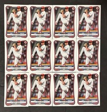 2026 Bowman Chase Burns Rookie Card RC #3 Cincinnati Reds Lot (12) Base Cards