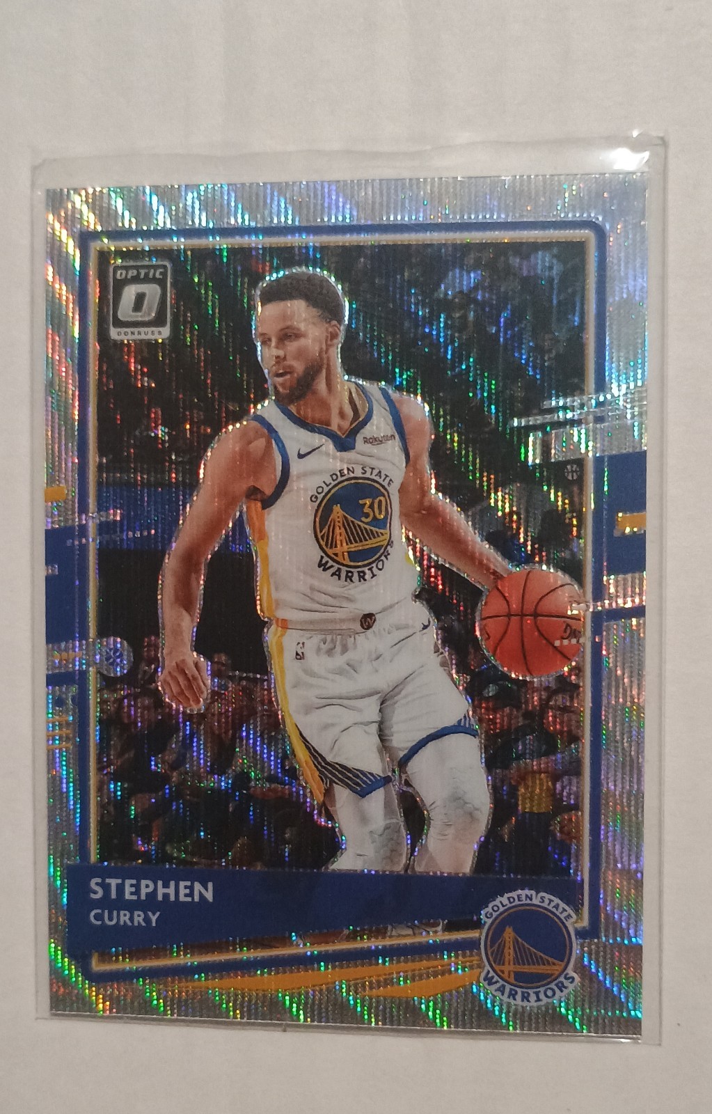 2020-21 Panini Donruss Optic - Stephen Curry #17 Wave Prizm