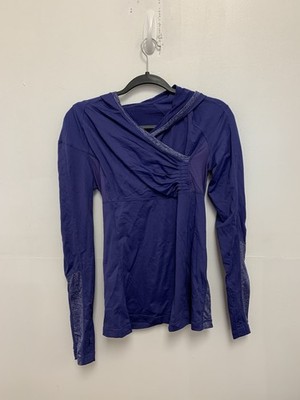 LULULEMON Womens Size 4 Run For Your Life Cross Train Pullover Hoodie Top Active