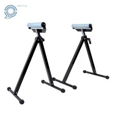 2 Pack Roller Support Stand Height Adjustable For WoodWorking & Table Saw