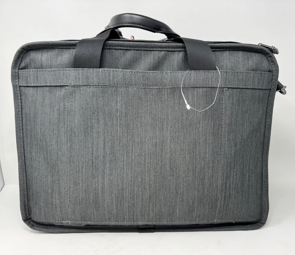 Tumi Gen 4 Expandable Organizer Laptop Briefcase Charcoal NWT - Image 2 of 4